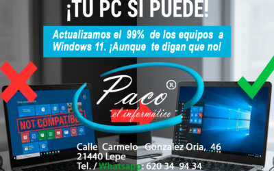 Windows 11 en  tu equipo  es  posible